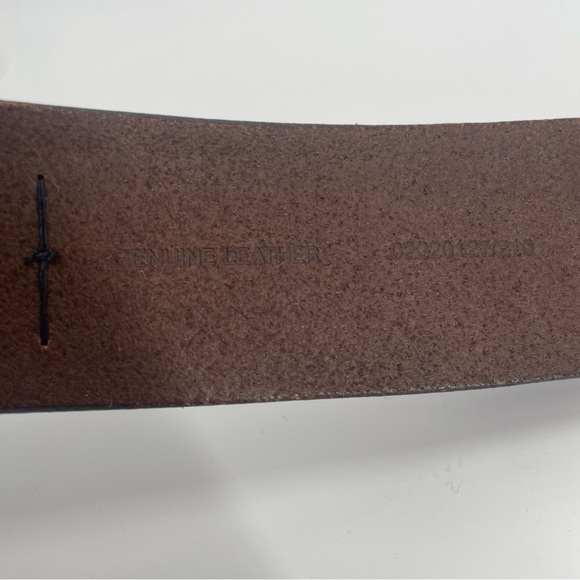 Vintage Ralph Lauren Collection womens thin belt size small crest logo buckle - Picture 12 of 13